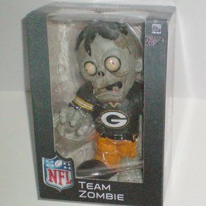 NFL Team Zombie Green Bay Packers Figurine NIB